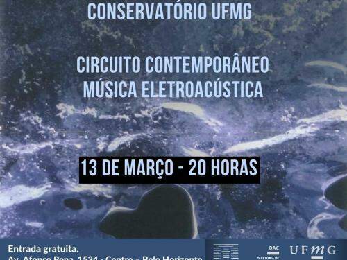 Série Circuito Contemporâneo - Conservatório de Música UFMG