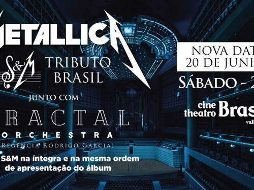 Metallica S&M Tributo Brasil com Orquestra no Cine Brasil