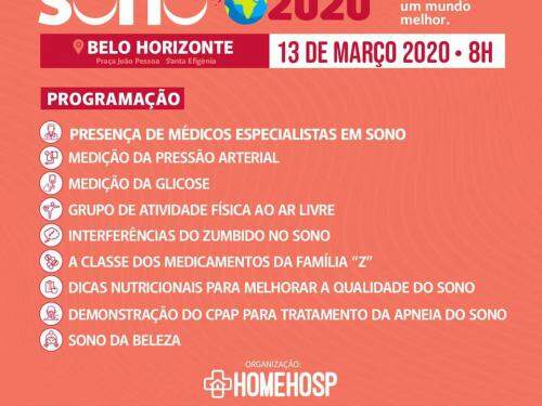 Semana do Sono 2020 – Belo Horizonte