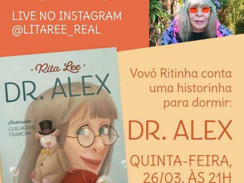Rita Lee - Contação de histórias em live no Instagram