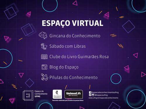 Sábado com Libras Virtual - Espaço do Conhecimento UFMG