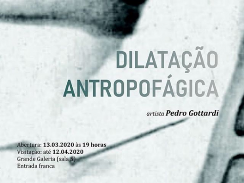 Exposição “Dilatação Antropofágica”, do artista catarinense Pedro Gottardi