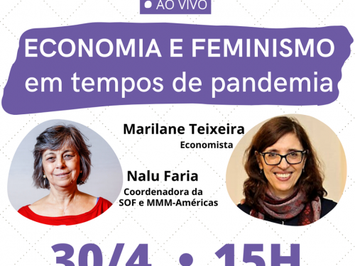 Debate Online: Economia e feminismo em tempos de pandemia
