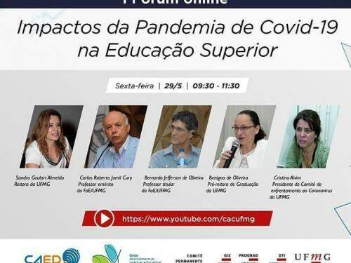 Live: Impactos da Pandemia de COVID-19 na Educação Superior