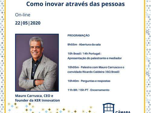 Webinar: Palestras On line - Câmara Portuguesa de Comércio no Brasil MG