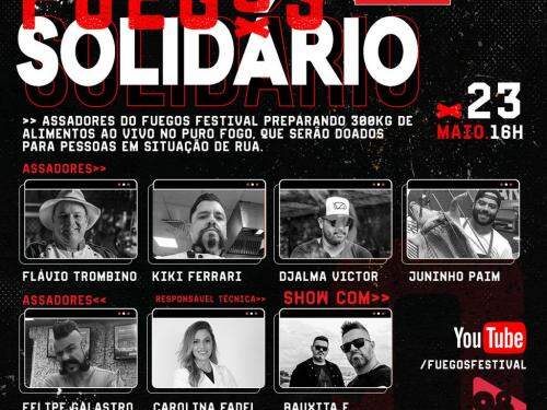 Live: Fuegos Solidário