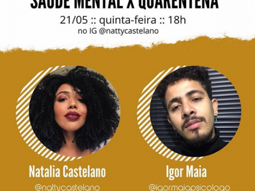 Live: Saúde Mental x Quarentena - Natalia Castelano