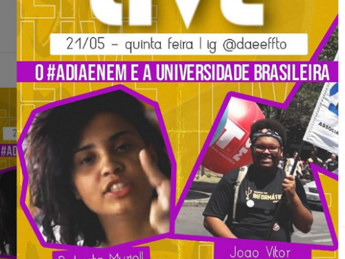 Live: O #AdiaENEM e a Universidade Brasileira - DA EEFFTO