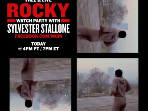 Live: Sylvester Stallone comenta "Rocky: Um Lutador"