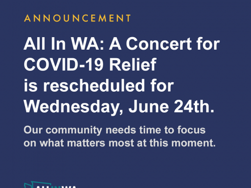 All in WA: A Concert for COVID-19 Relief