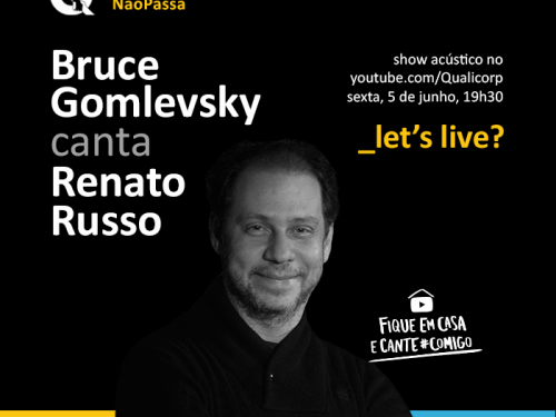 Live: Bruce Gomlevsky canta Renato Russo