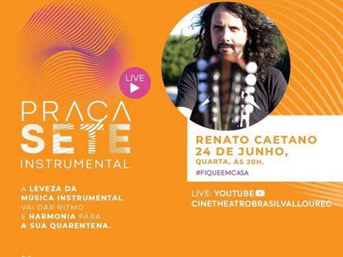 Praça Sete Instrumental Live - Com Renato caetano - Cine Theatro Brasil