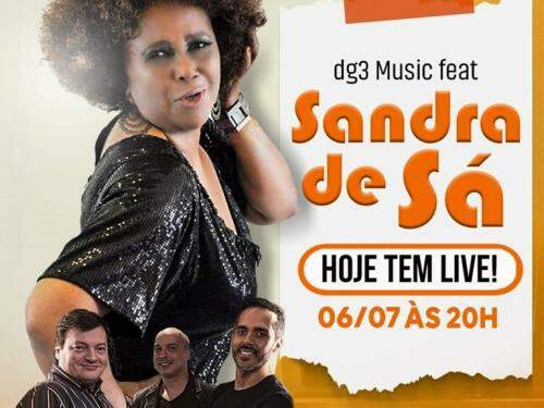 Live: Sandra de Sá
