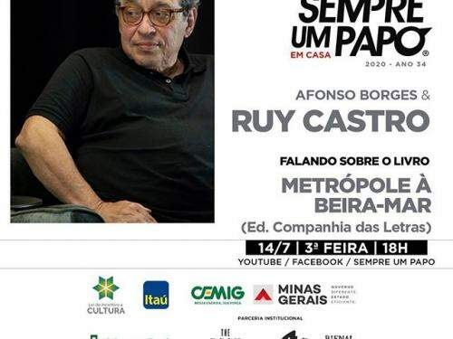 Ruy Castro no #Sempre Um Papo Em Casa 