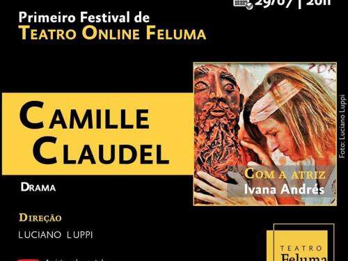 Live: Espetáculo Camile Claudel com Ivana Andrés