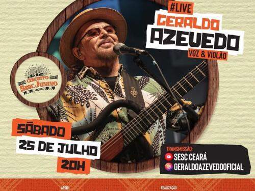 Live: Circuito Sesc Junino - Geraldo Azevedo