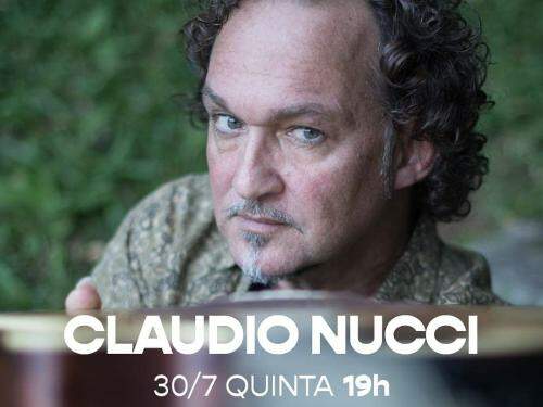 Live: Claudio Nucci #EmCasaComSesc
