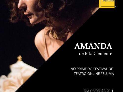 Live: Espetáculo Amanda, por Rita Clemente
