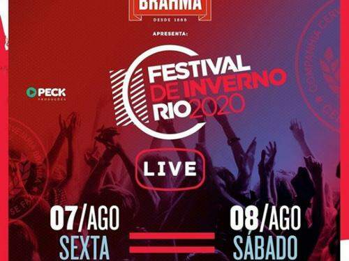 Live: Festival de Inverno Rio com Ferrugem, Marcelo D2 e Thiago Martins