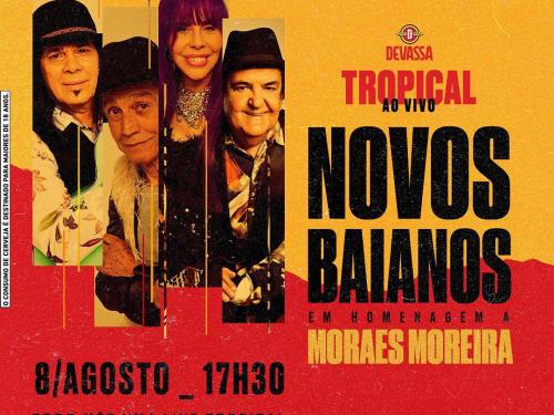 Live: Novos Baianos - Homenagem a Moraes Moreira
