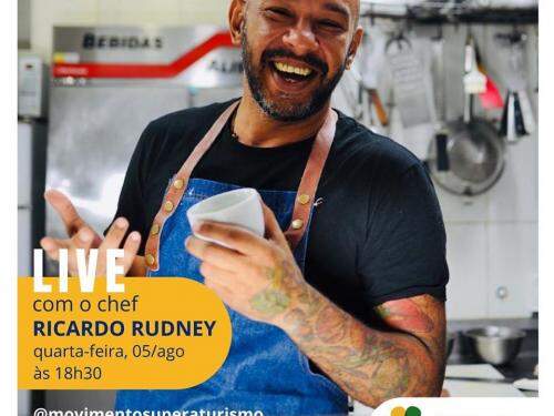 Live com o chef Ricardo Rudney - Movimento Supera Turismo