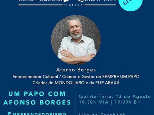 Centro Cultural Brasil USA "Empreendedorismo Cultural" com Afonso Borges