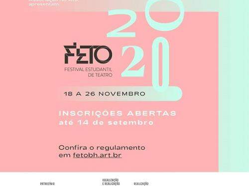  FETO 20ª Edição - Festival Estudantil de Teatro - On Line