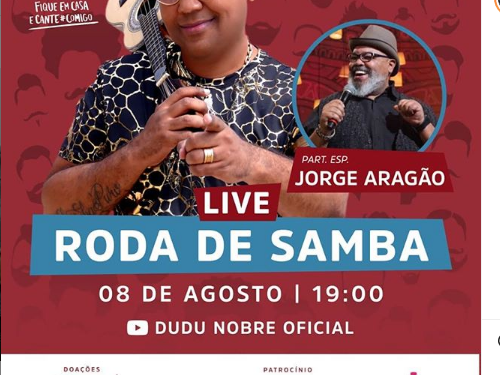 Live: Roda de Samba - Dudu Nobre (participação especial de Jorge Aragão)