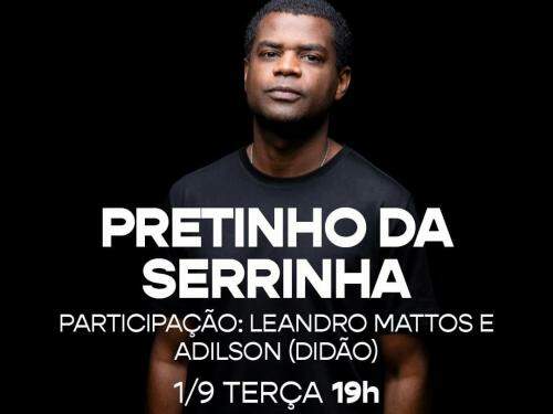 Live: Pretinho da Serrinha #EmCasaComSesc