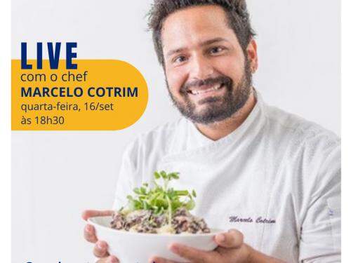 Live: Cultura e Gastronomia com o chef Marcelo Cotrim - Movimento Supera Turismo