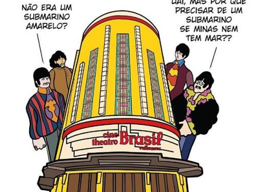 Concurso de Charges: The Beatles - Cine Theatro Brasil Vallourec