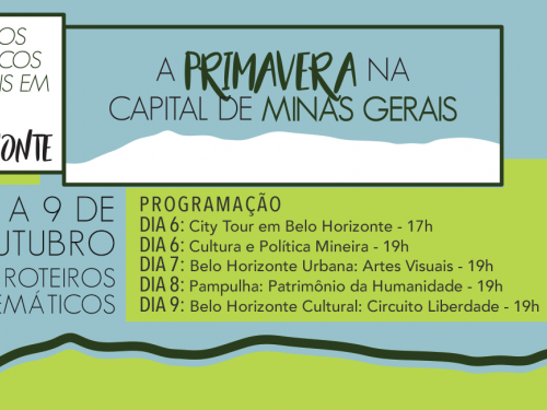 Passeios Turísticos Virtuais em Belo Horizonte - A primavera na capital de Minas Gerais