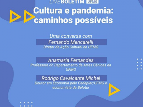 Live: Cultura e pandemia - Boletim UFMG