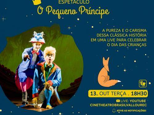Espetáculo "O Pequeno Príncipe" - Cine Theatro Brasil Vallourec
