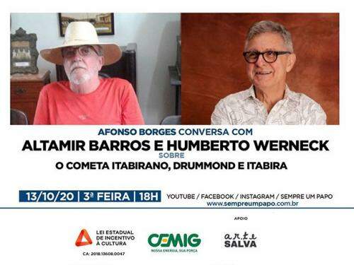 #SempreUmPapoEmCasa com Altamir Barros e Humberto Werneck