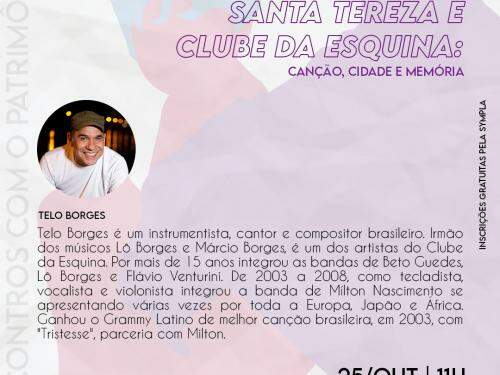 Santa Tereza e Clube da Esquina: canção, cidade e memória - Casa Fiat de Cultura