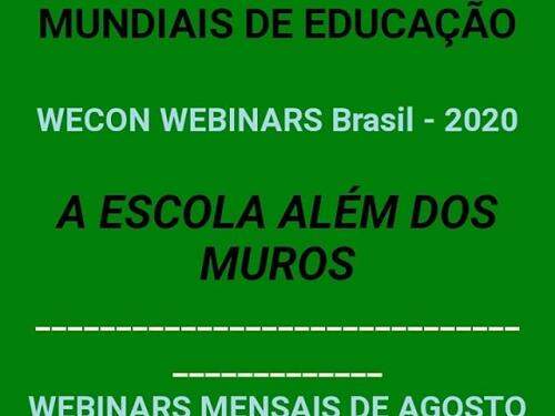 WECON Webinars Brasil 2020 – “Escola Além dos Muros”