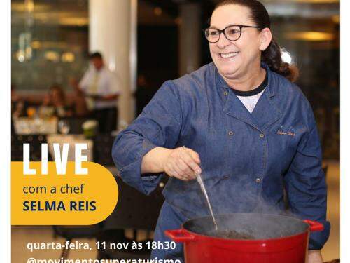 Live com a chef Selma Reis - Movimento Supera Turismo