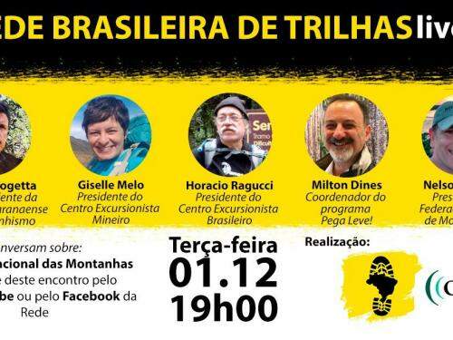 Live: Rede Brasileira de Trilhas