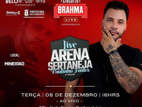 Projeto Live Arena Sertaneja Paulinho Fontes - 2ª Edição