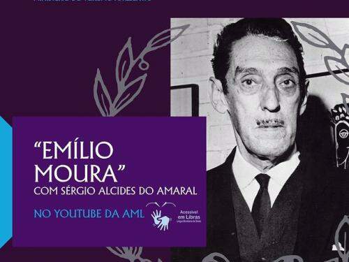 Palestra “Emílio Moura: itinerário em dúvida” com o professor Sérgio Alcides do Amaral - AML