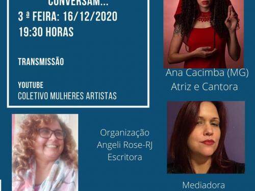 Live: Mulheres Artistas Conversam - com Ana Cacimba