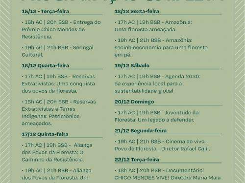 Semana Chico Mendes 2020 - WWF Brasil