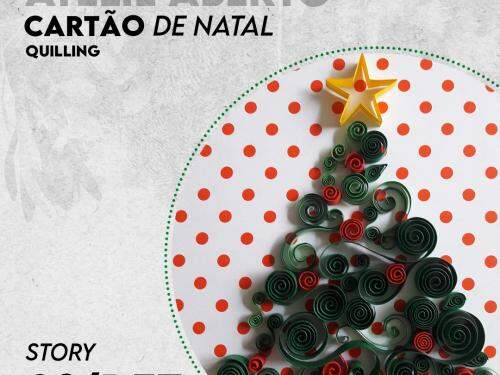 Ateliê Aberto: Cartão de Natal - Casa Fiat de Cultura