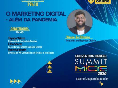 Convention Bureau Summit MICE 2020 / Expo Turismo Paraíba Digital