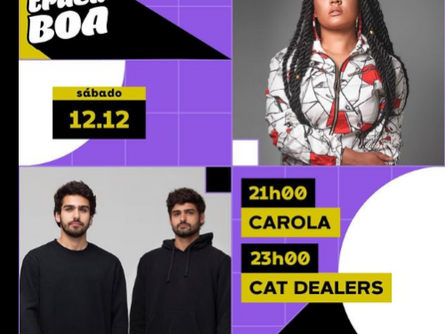 Live: Carola e Cat Dealers - Só Track Boa