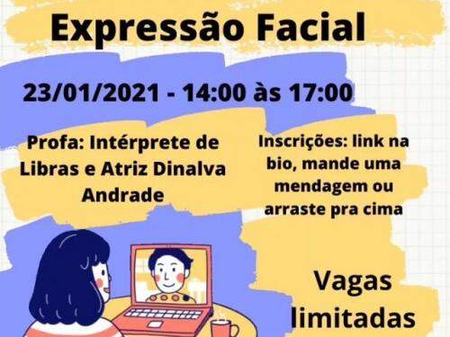 Workshop em Expressão facial - BH em Libras