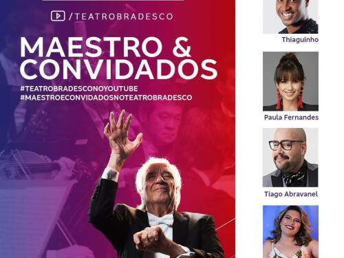 Maestro e convidados: Thiaguinho e Paula Fernandes - Teatro Bradesco