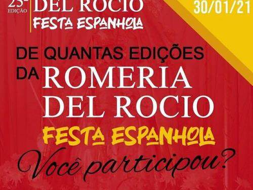 25ª Festa Espanhola - Romeria Del Rocio
