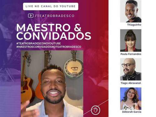 Maestro e convidados: Thiaguinho e Paula Fernandes - Teatro Bradesco